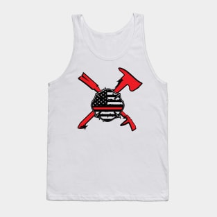 fire department shield Tank Top